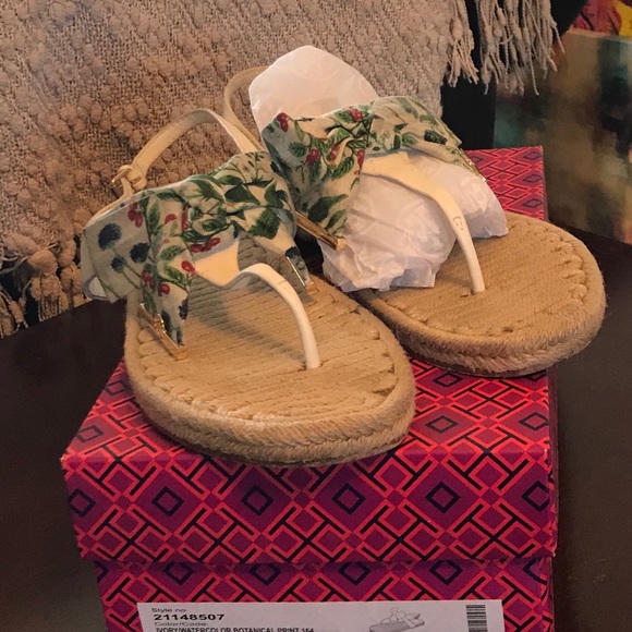 Tory Burch Penny Flat Thong Sandal - Picture 3 of 5